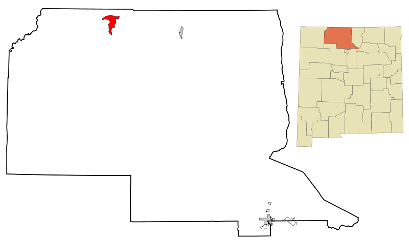 File:Rio Arriba County New Mexico Incorporated and Unincorporated areas Dulce Highlighted svg.png