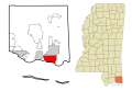 Jackson County Mississippi Incorporated and Unincorporated areas Pascagoula Highlighted.svg.png