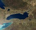 Satellite image of Lake Ontario - November 2009 (cropped).jpg
