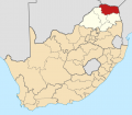 Map of South Africa with Vhembe highlighted (2011) svg.png