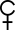 Variante riflessa del simbolo di Cerere.