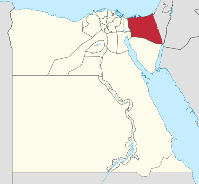 File:North Sinai in Egypt svg.png