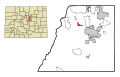 Douglas County Colorado Incorporated and Unincorporated areas Sedalia Highlighted.svg.png